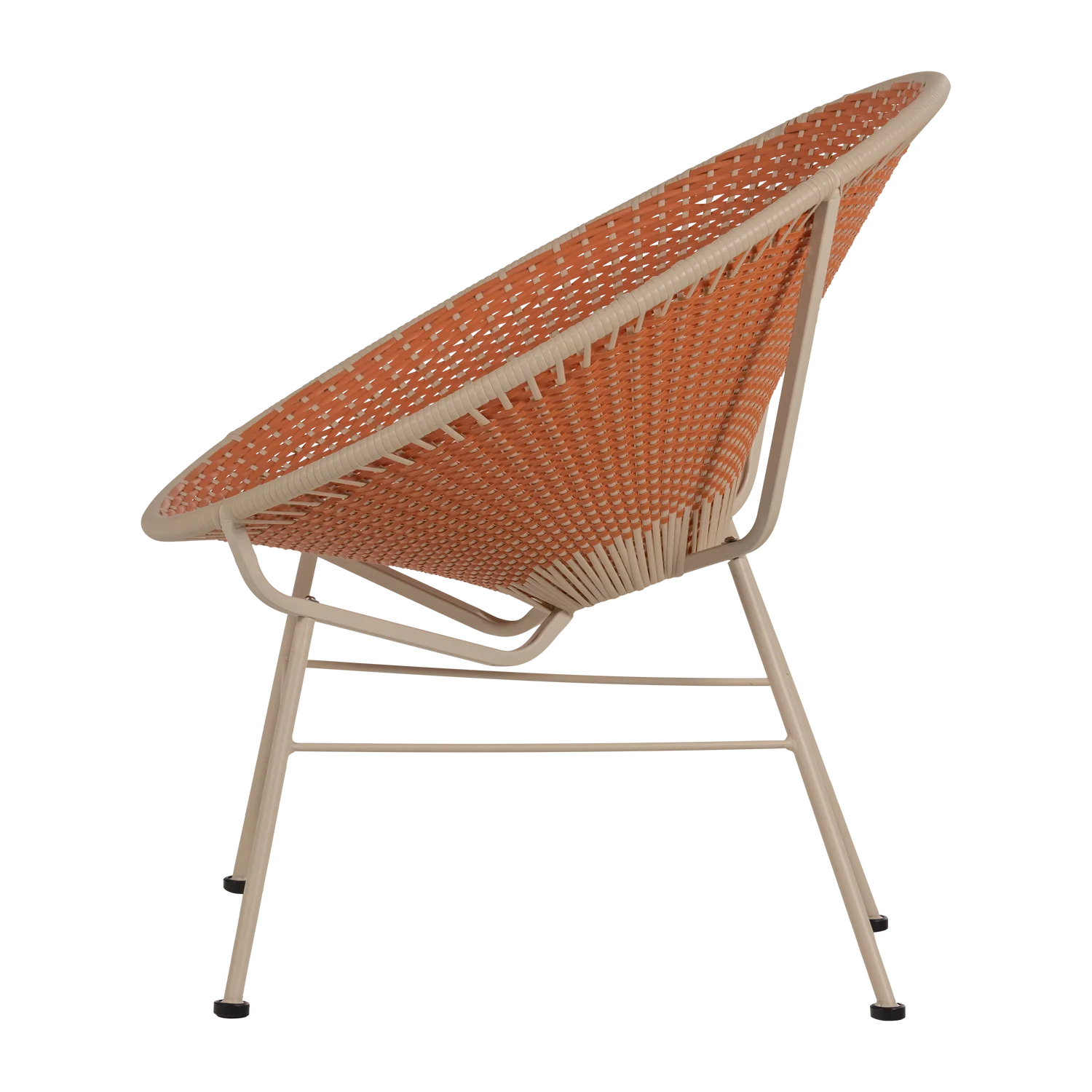 Outdoor Lounge Sessel KAZOUN orange Gartensessel