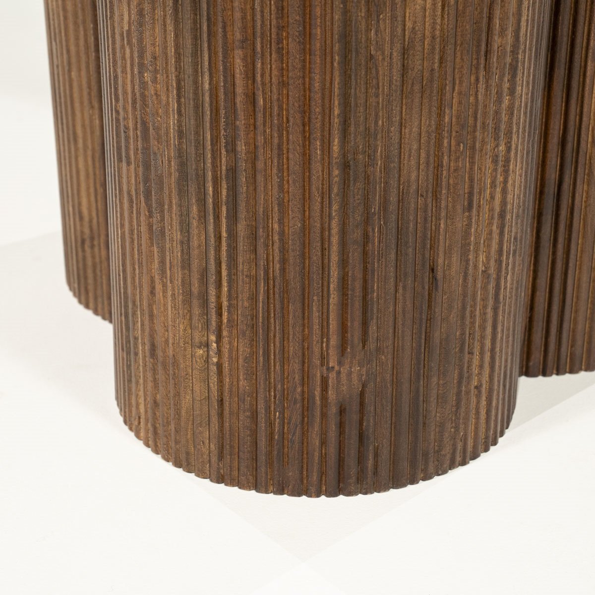 Esstisch Xanni rund 130 cm Marmor Botochino  