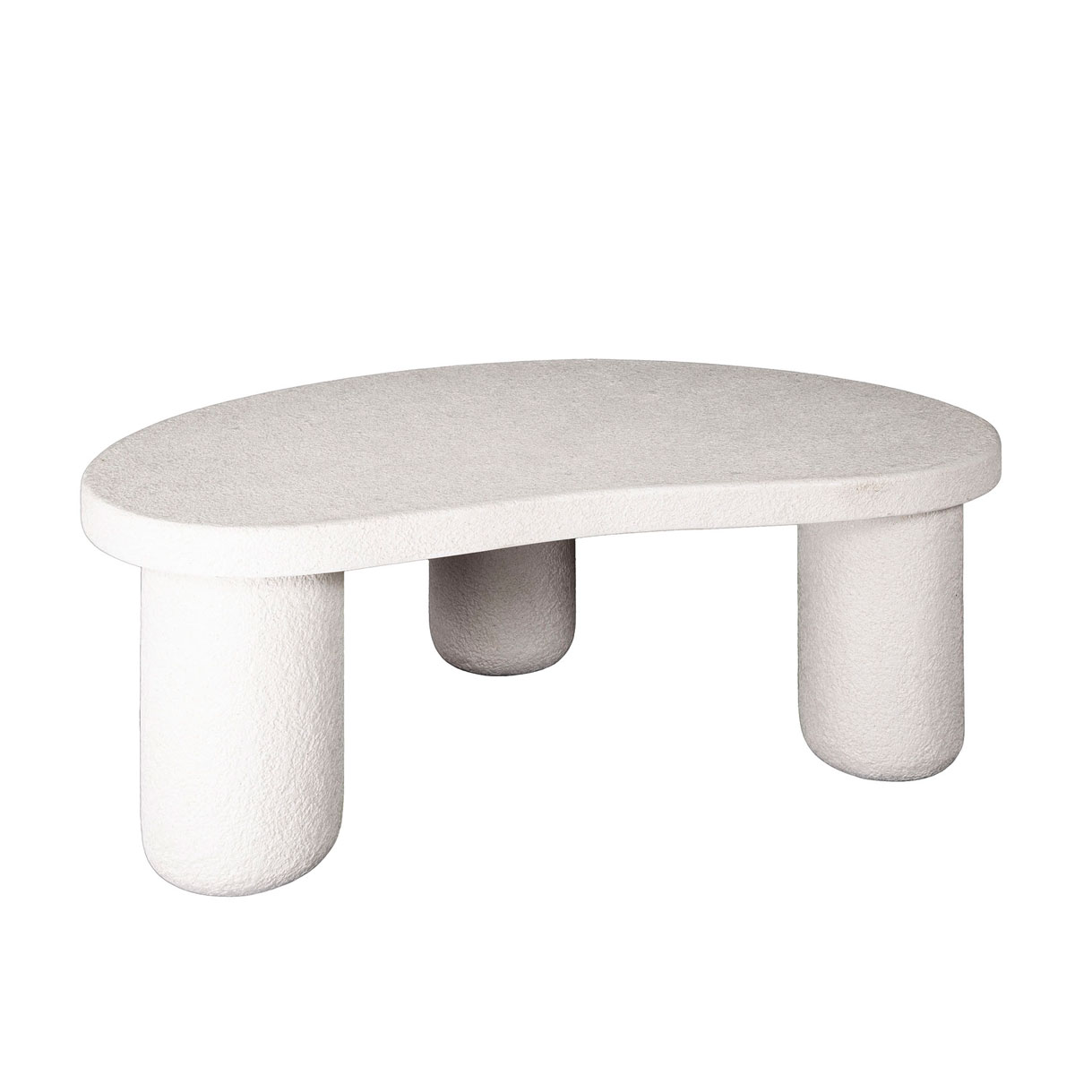Couchtisch Coast Stone XL organisch Marmorverbundstoff