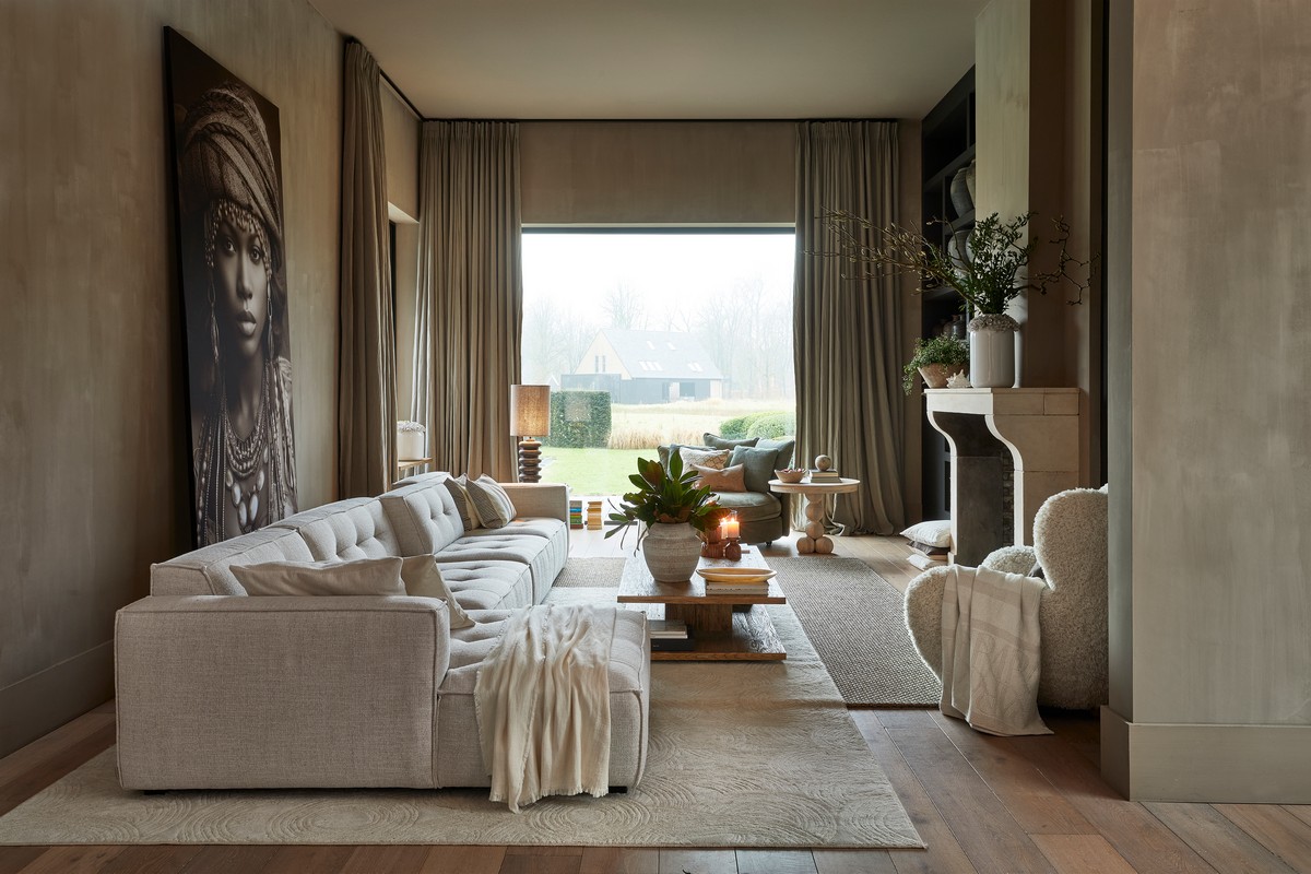  Rivièra Maison Couchtisch Vermont 160 x 80 cm Eichenholz Braun