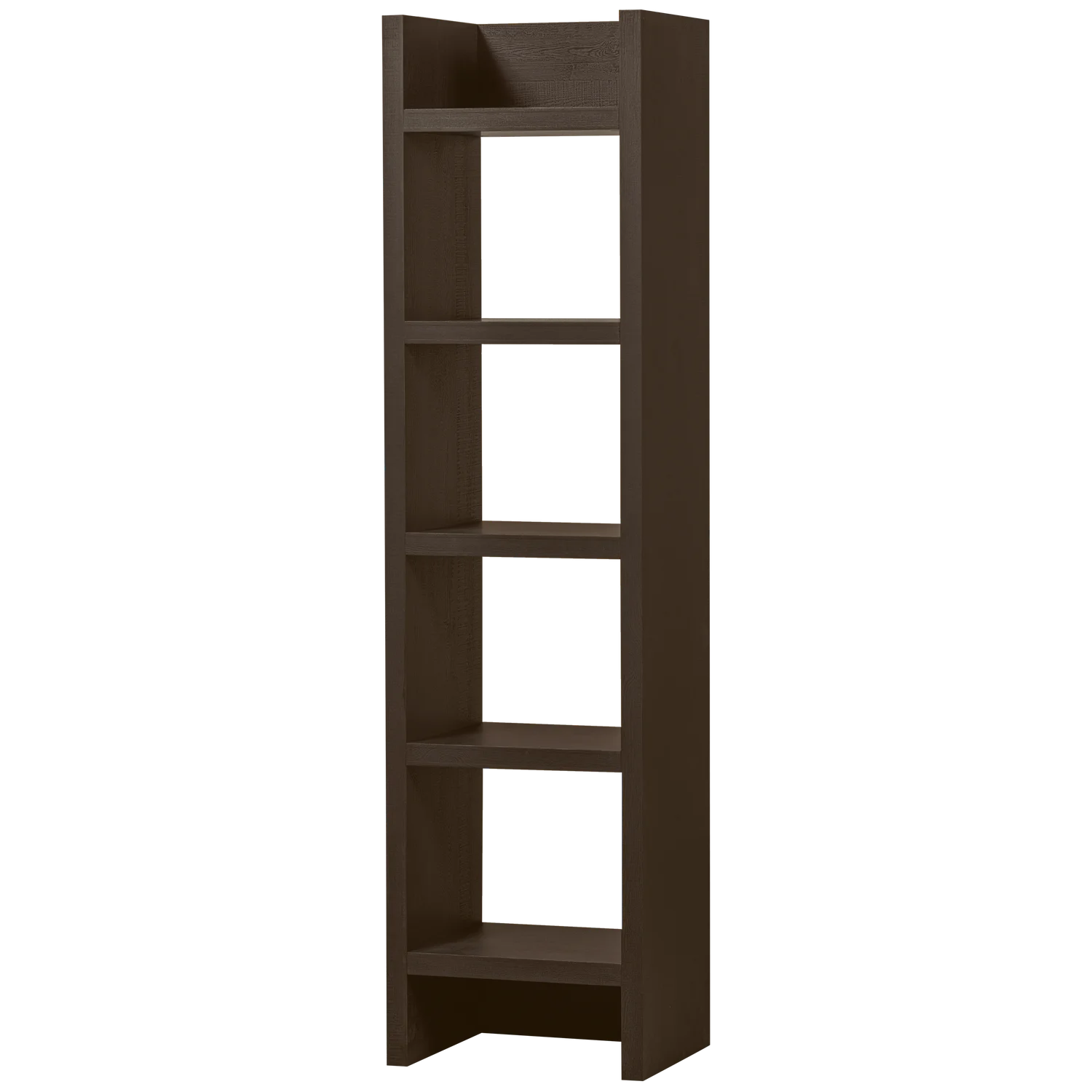 Regal offener Schrank TIMO H 195 cm MDF dunkelbraun