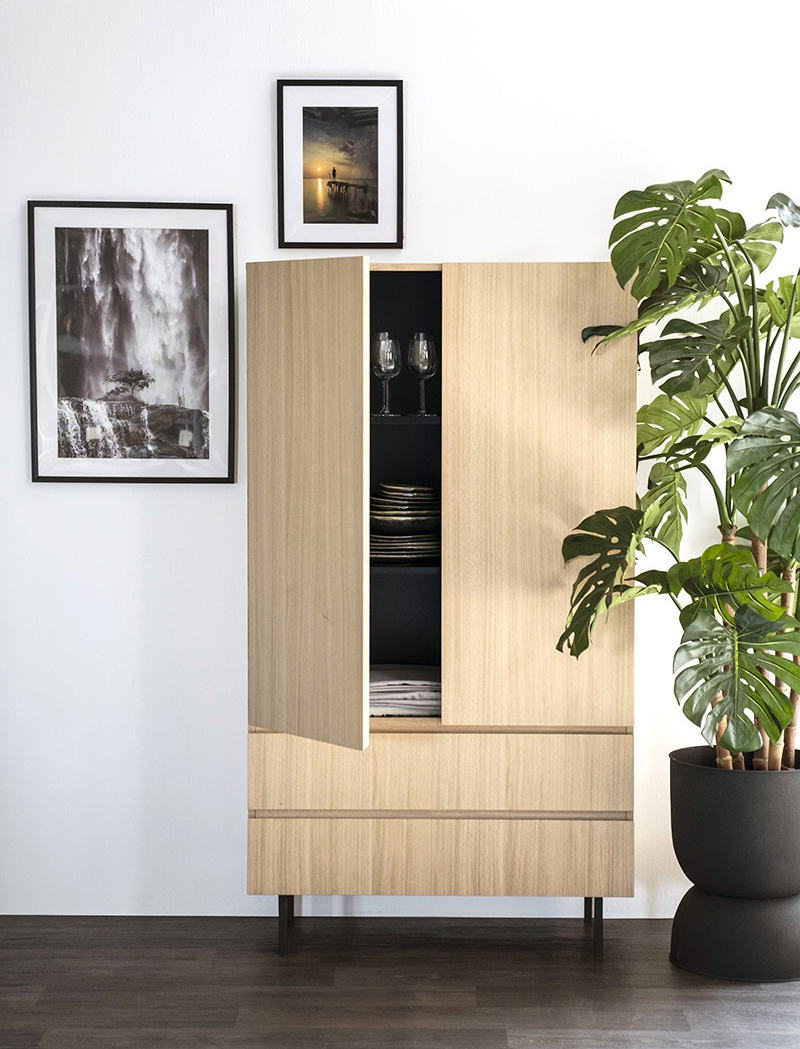 Schrank Higboard Thomas Eiche natur 170 cm