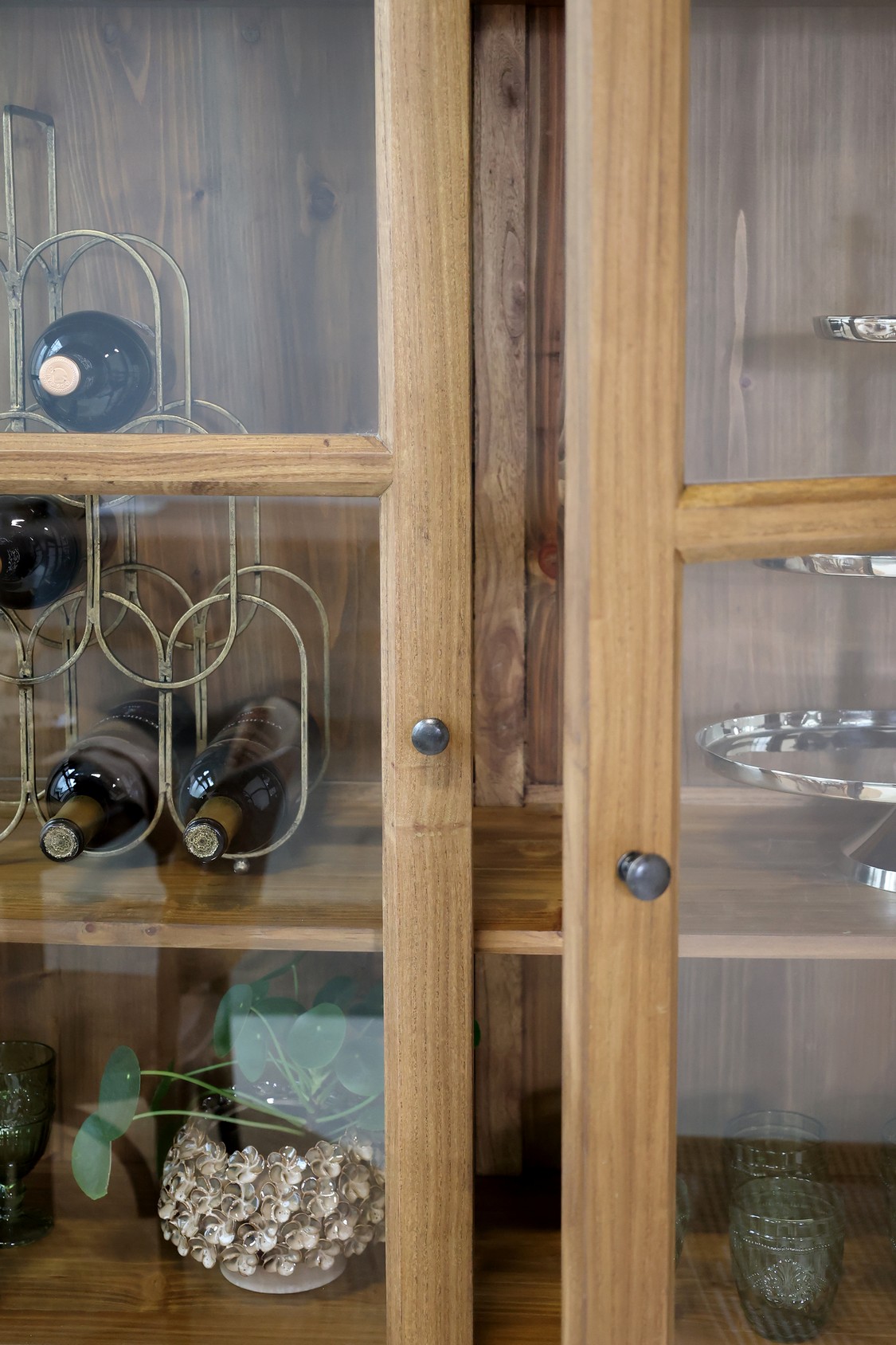 Vitrine Marseille Glasvitrine natur