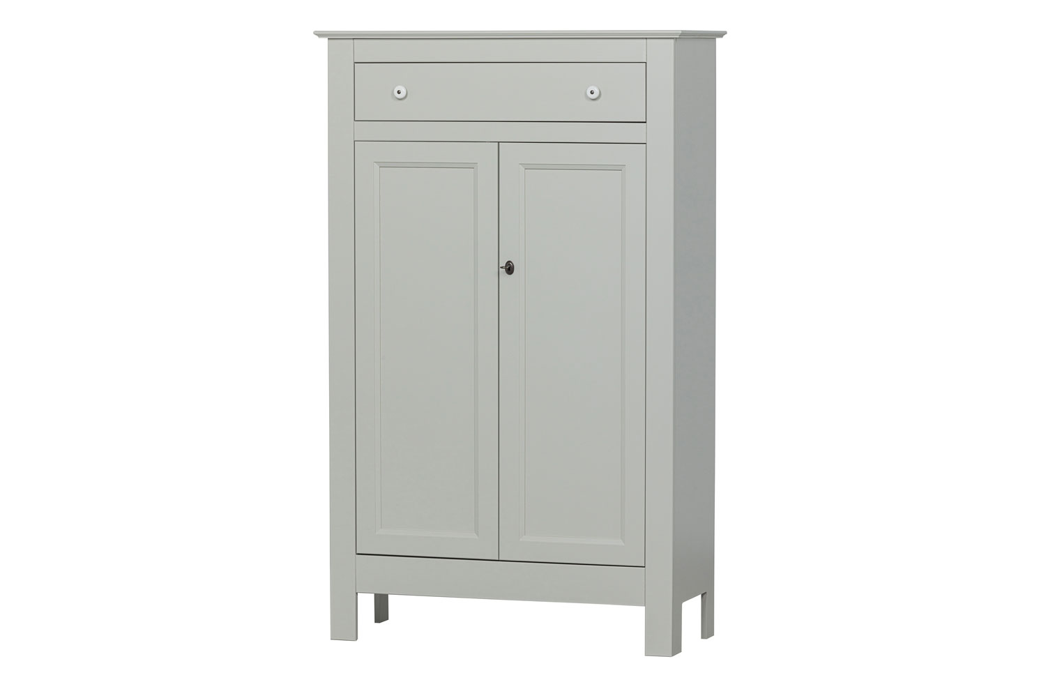 Schrank Kommode Eva H 150 cm Kiefer nebelgrau