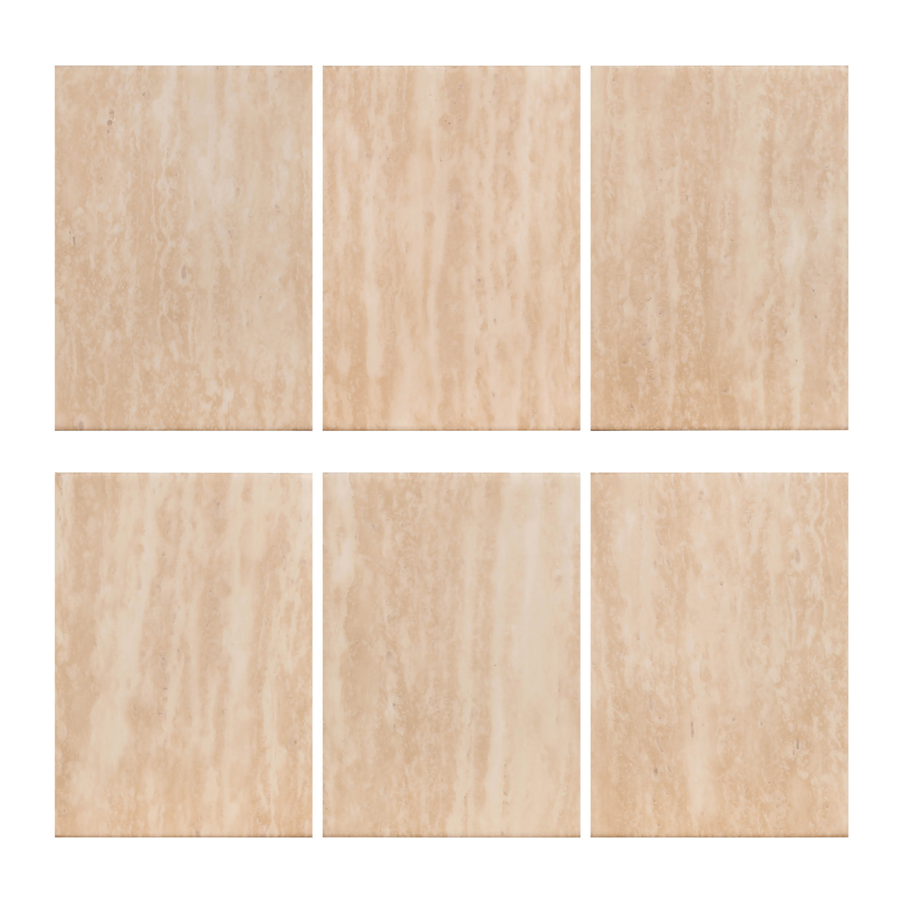 Esstisch FICTUS 240 cm oval Travertin Optik beige
