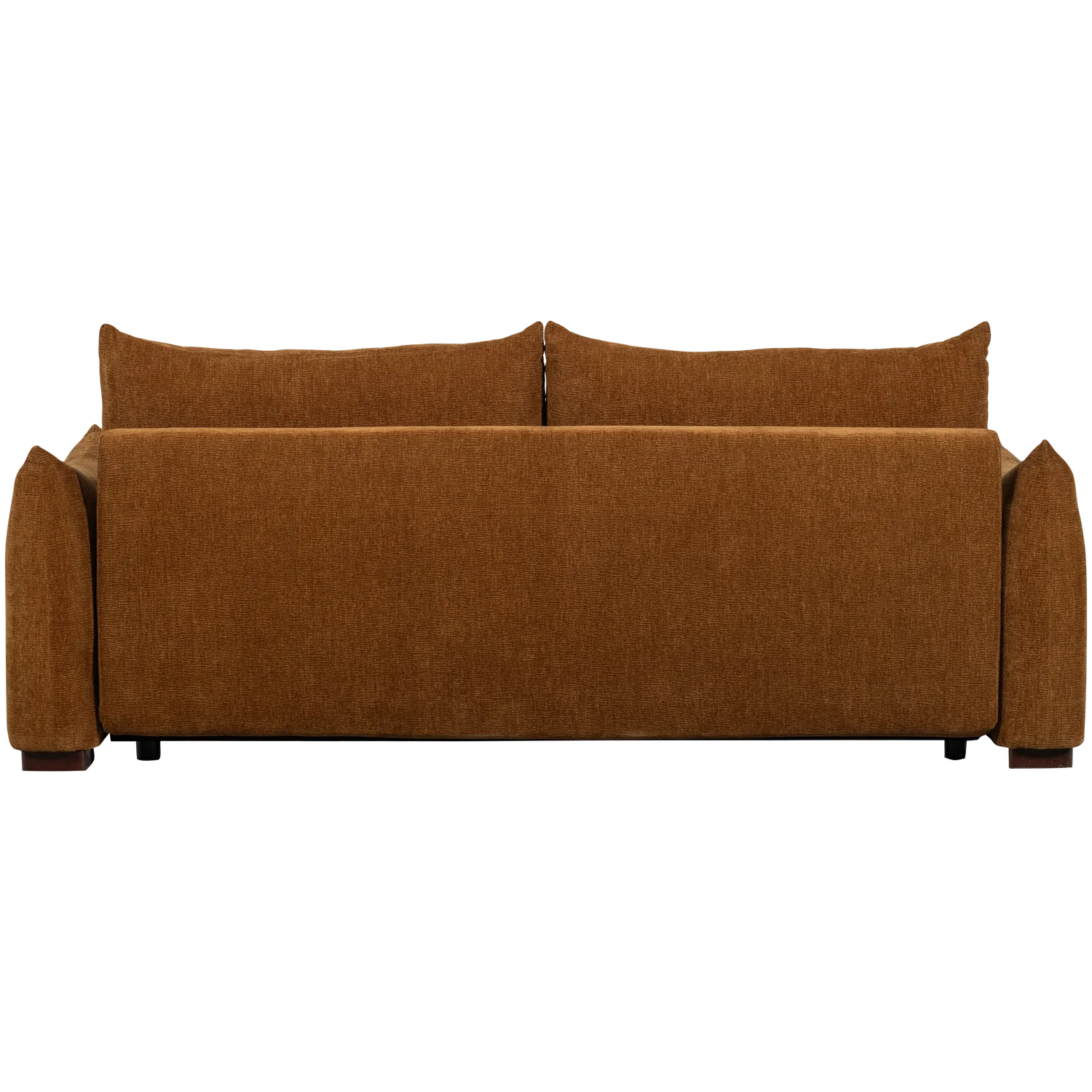 3 Sitzer Schlafsofa JONNE Chenille braun Couch Garnitur Loungesofa Couchgarnitur Sofa