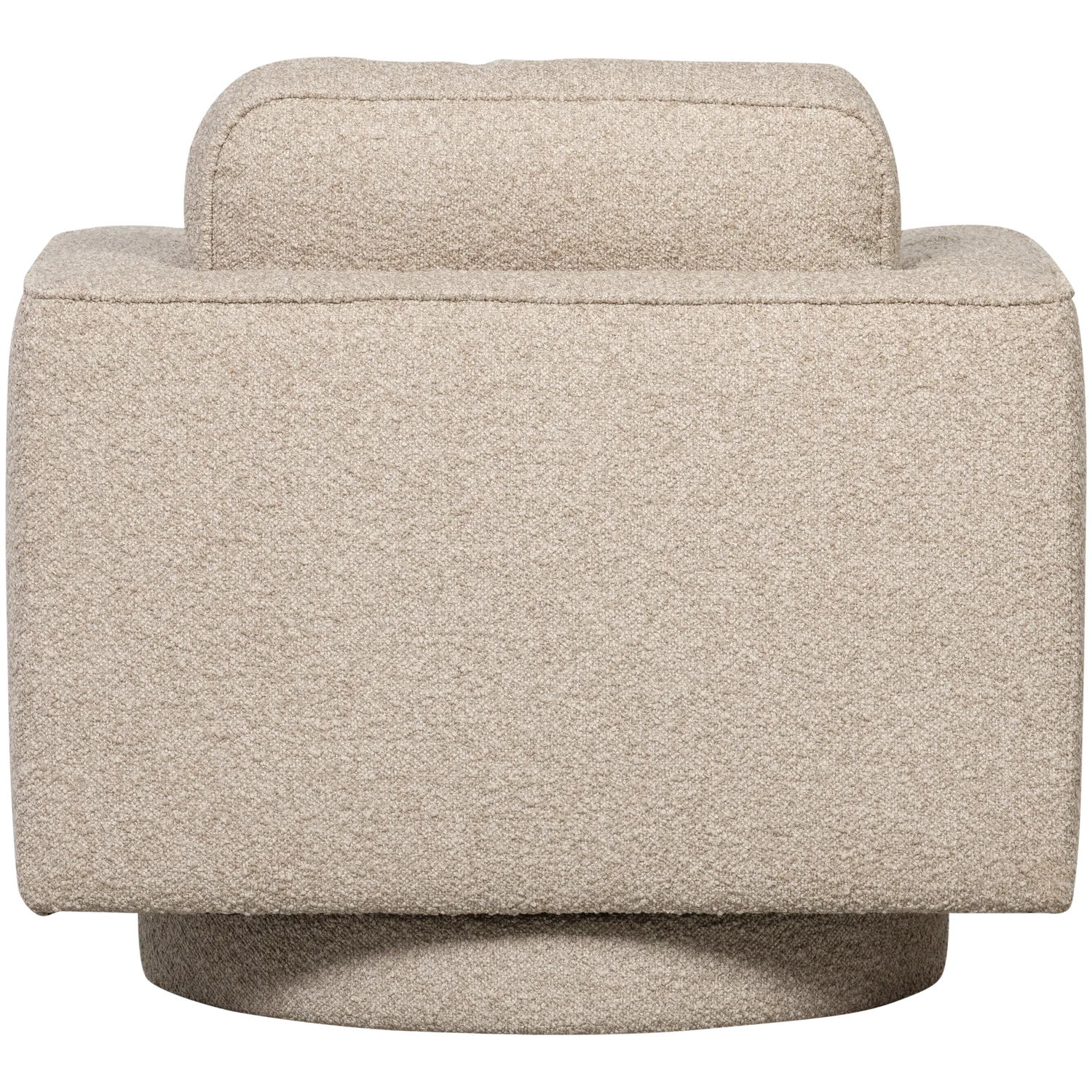 Sessel drehbar LAZY Bouclé natur Drehsessel Fernsehsessel