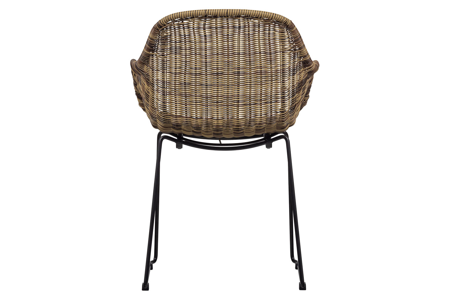 2er Set Esszimmerstuhl Stuhl Willow natur Kunstrattan