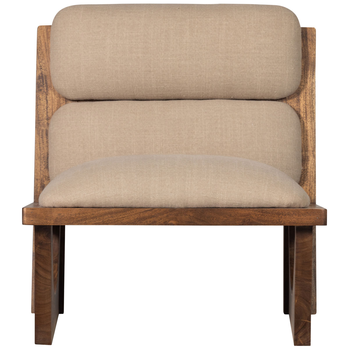 Sessel OPULENT BOUCLÉ natur Akazienholz