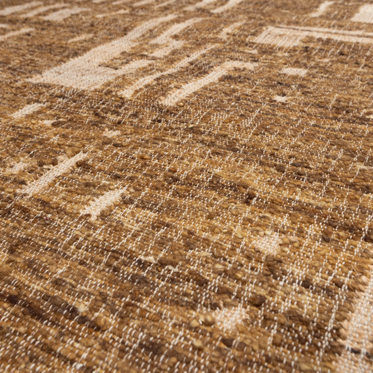 Teppich NOVEN 240 x 170 cm handgewoben Bouclé braun