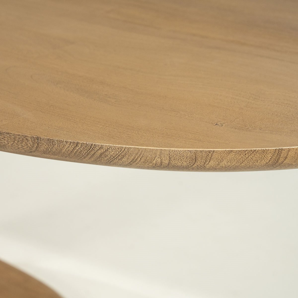 Esstisch Coco oval 300 x 110 cm Mango Massivholz brauntöne