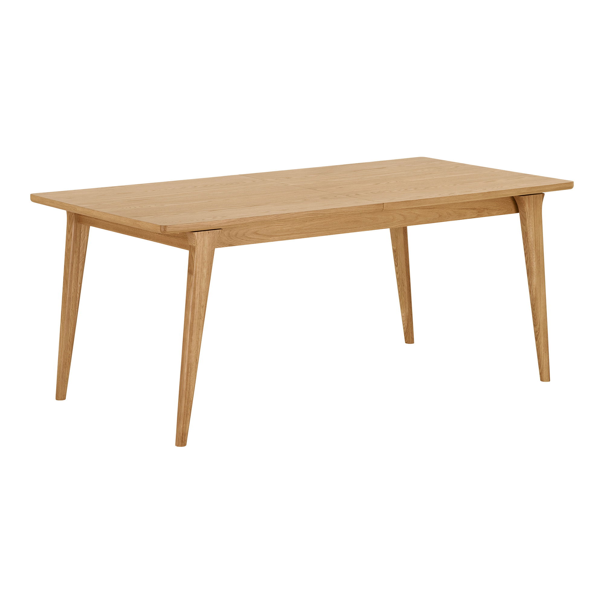 Esstisch Denmark 180 x 90 cm erweiterbar auf L 230 cm Eiche Furnier natur