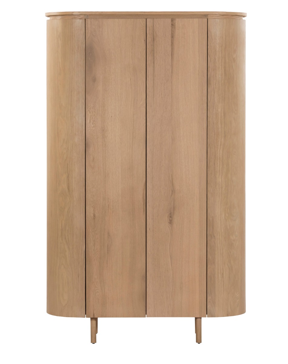 Kommode Tobago 180 cm Eiche Furnier natur Sideboard Schrank