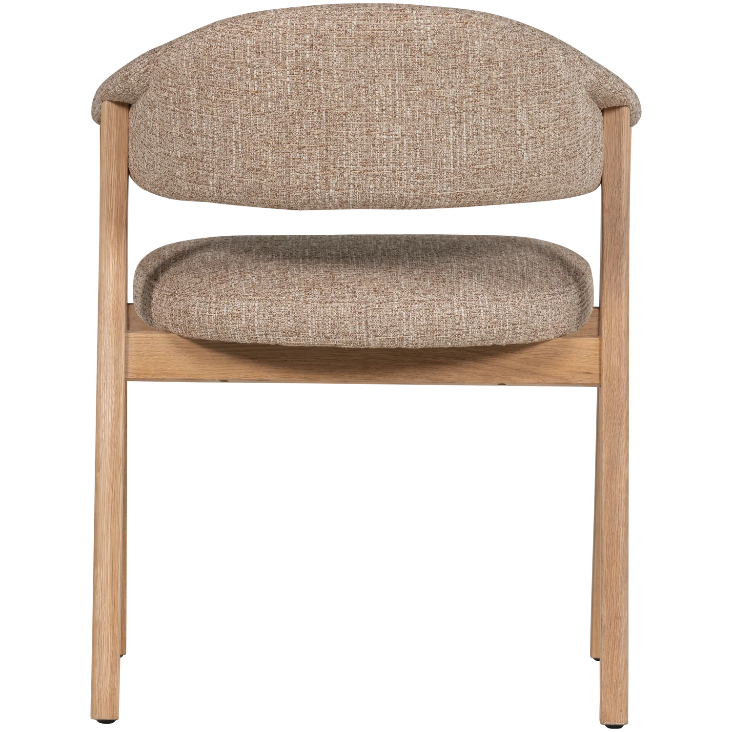 Armlehnstuhl TUNAR Eichenholz Stoff natur