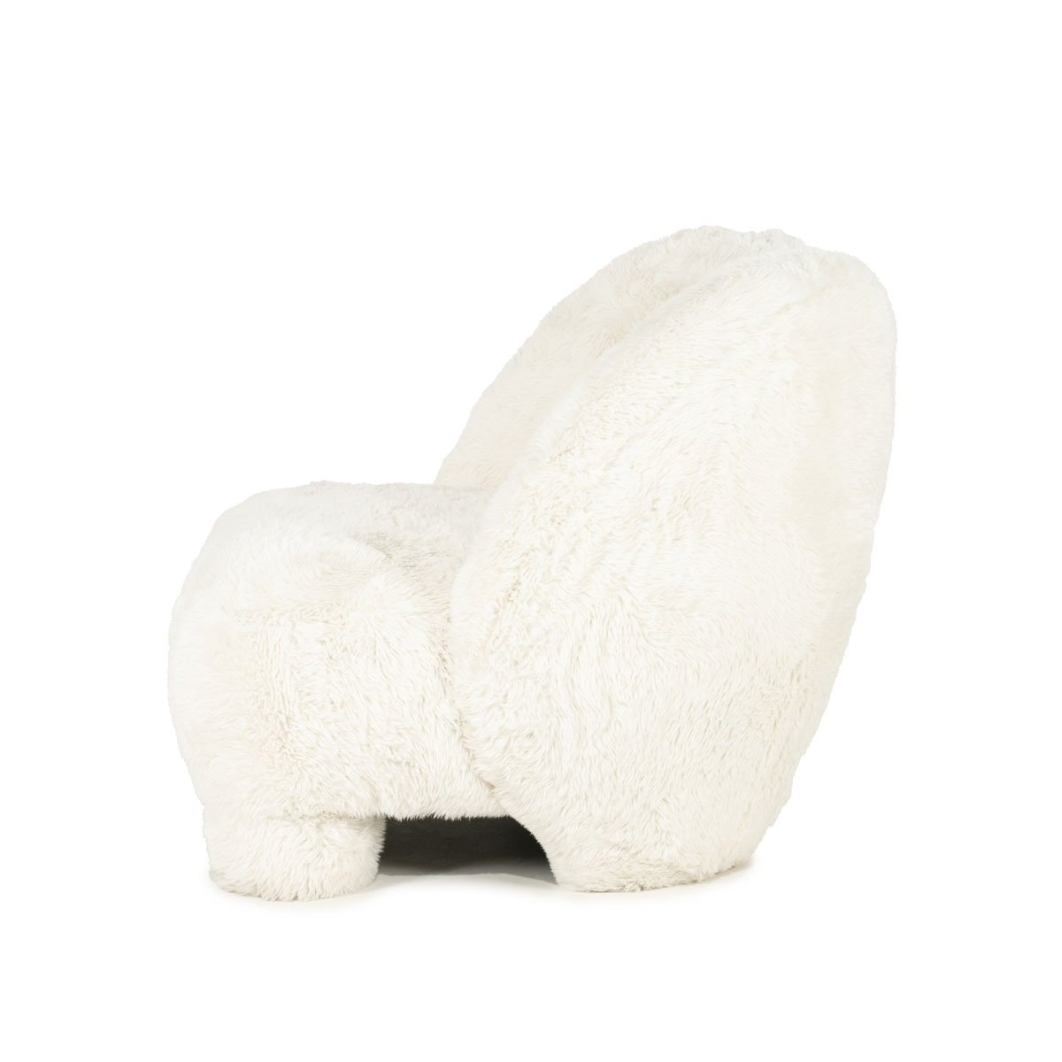 Sessel Samson Teddystoff beige Relaxsessel Fernsehsessel