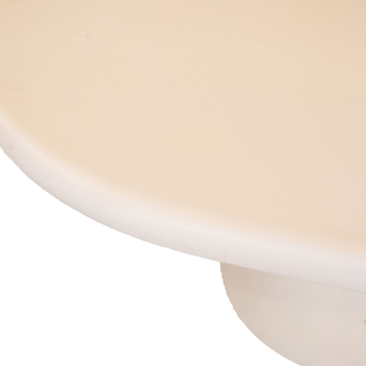 Couchtisch GRACIA oval 120 x 65 cm beige