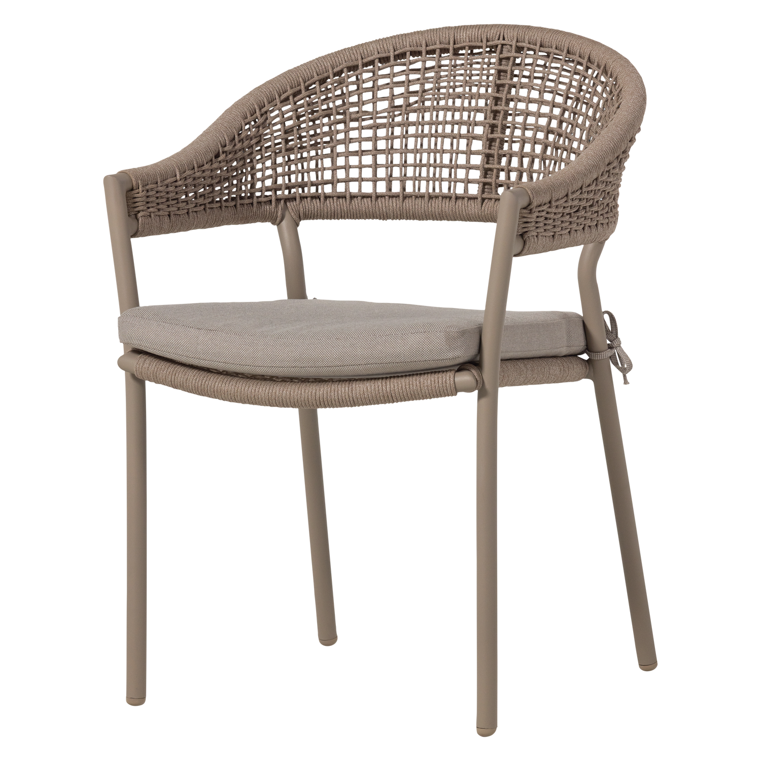 Gartenstuhl RILO Aluminium Polyester sand