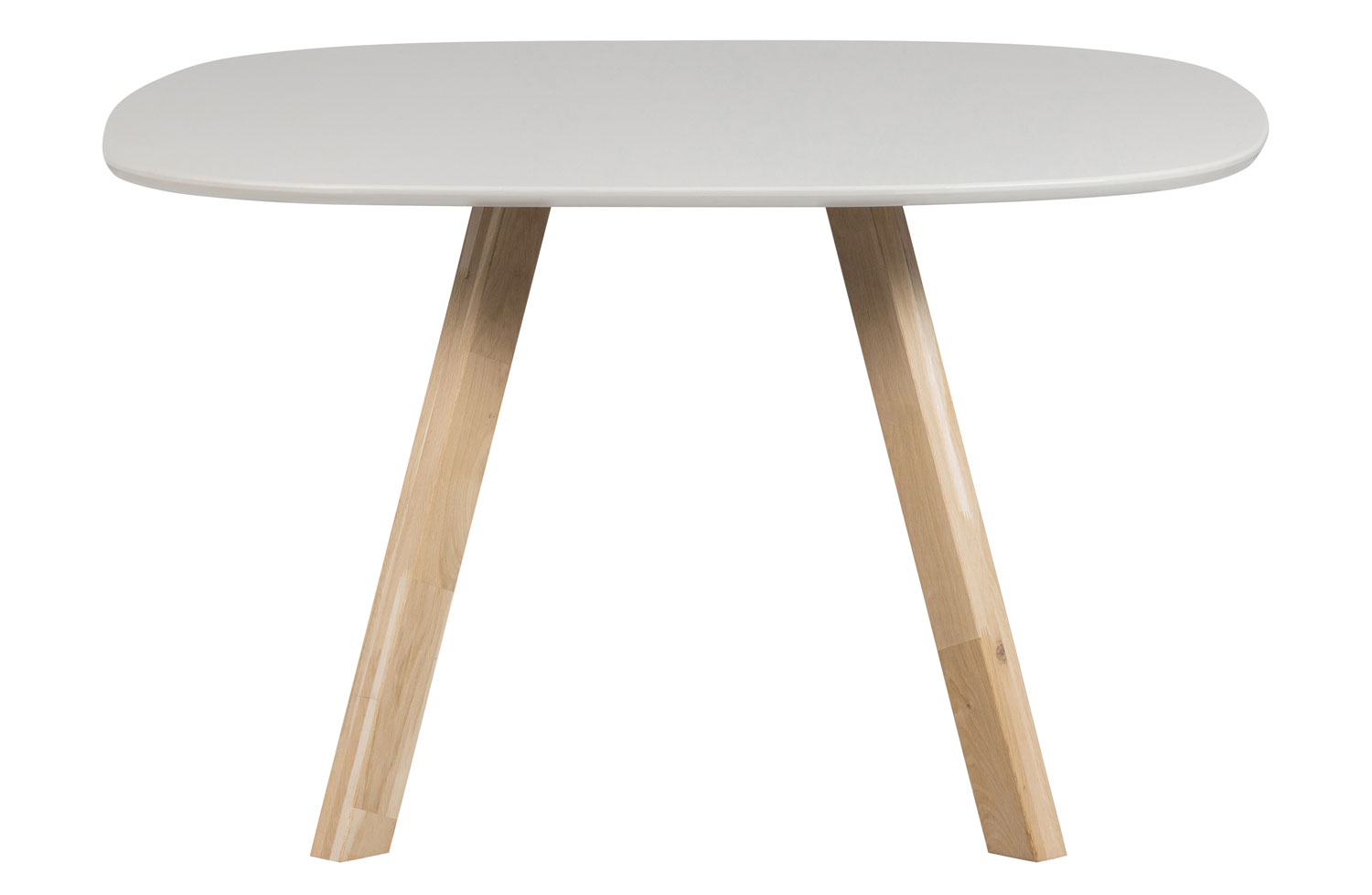 Esstisch Tablo 130 x 130 cm nebel Eichenbeine FSC-zertifiziert