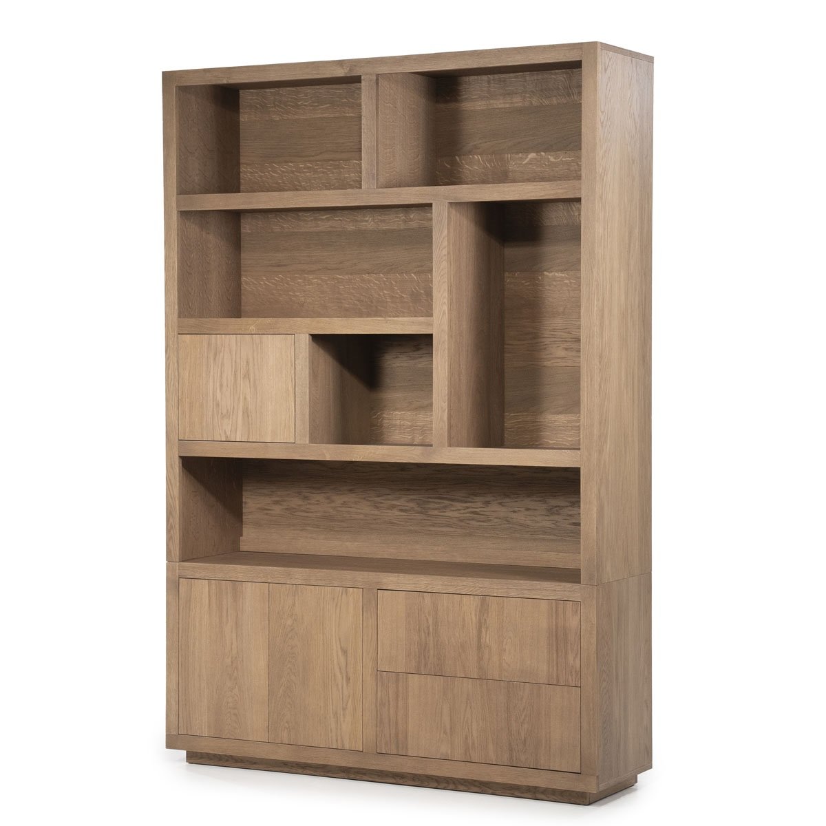 Bücherschrank Helsinki B 150 cm Eiche hellbraun