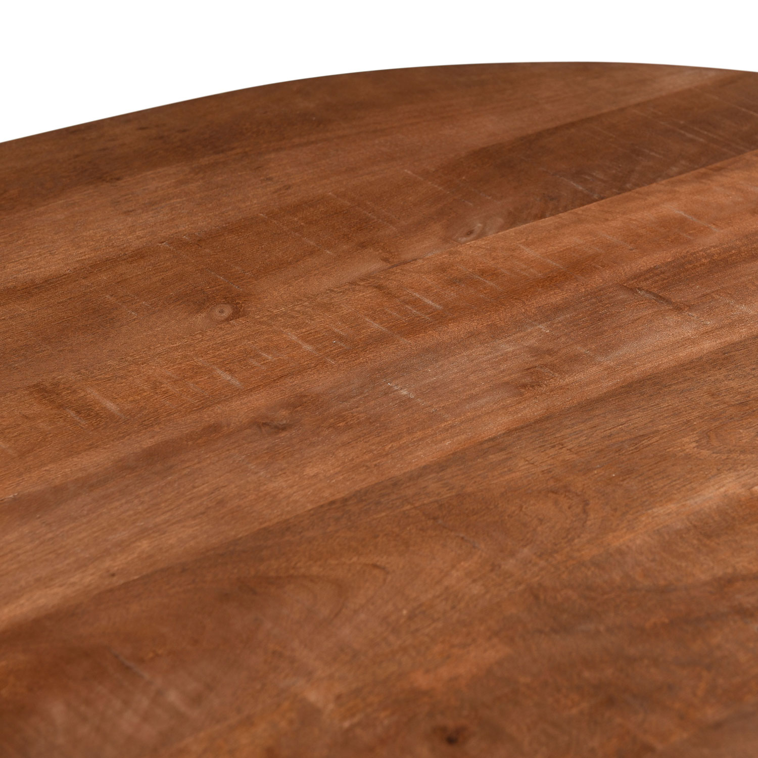 Esstisch Salvator oval 200 x 110 cm Mangoholz hellbraun