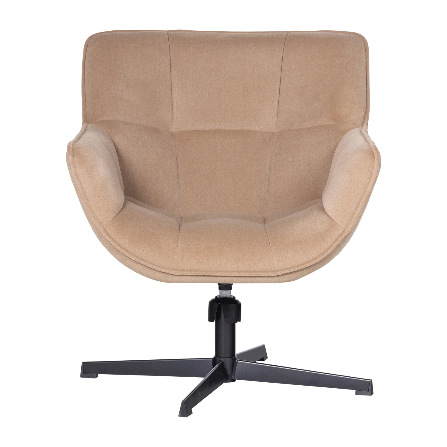 Drehsessel WIBO drehbar Velvet Samt natur Sessel