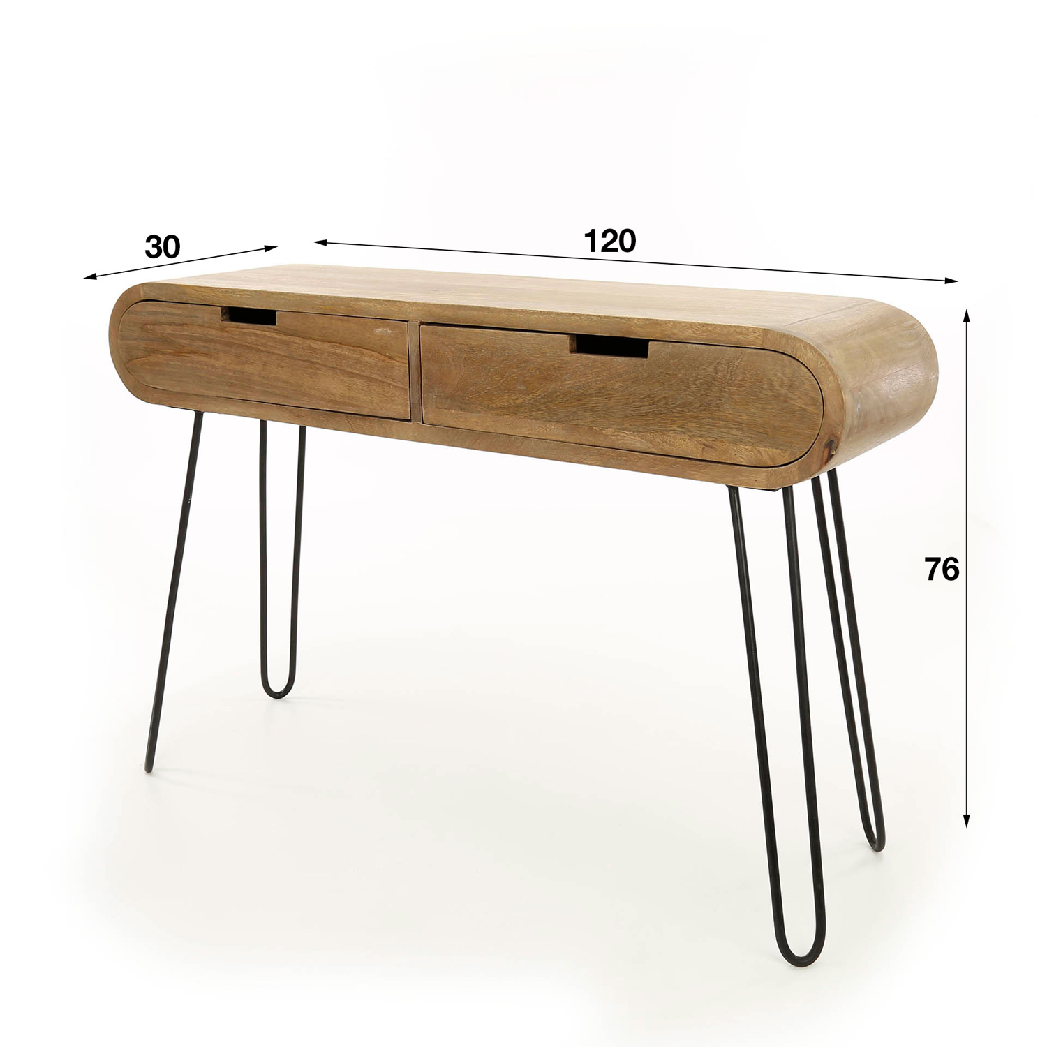 Konsolentisch BALOU 120 cm Mango Holz