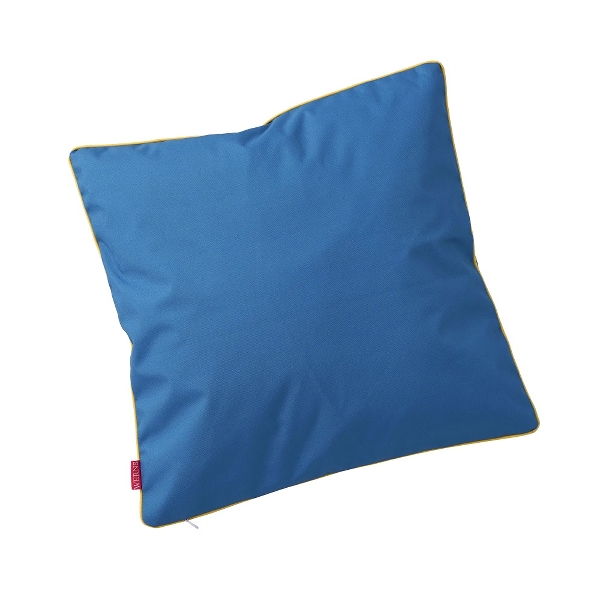 2´er Set Outdoor Kissen blau weiss gestreift 45 x 45 cm Outdoorkissen 