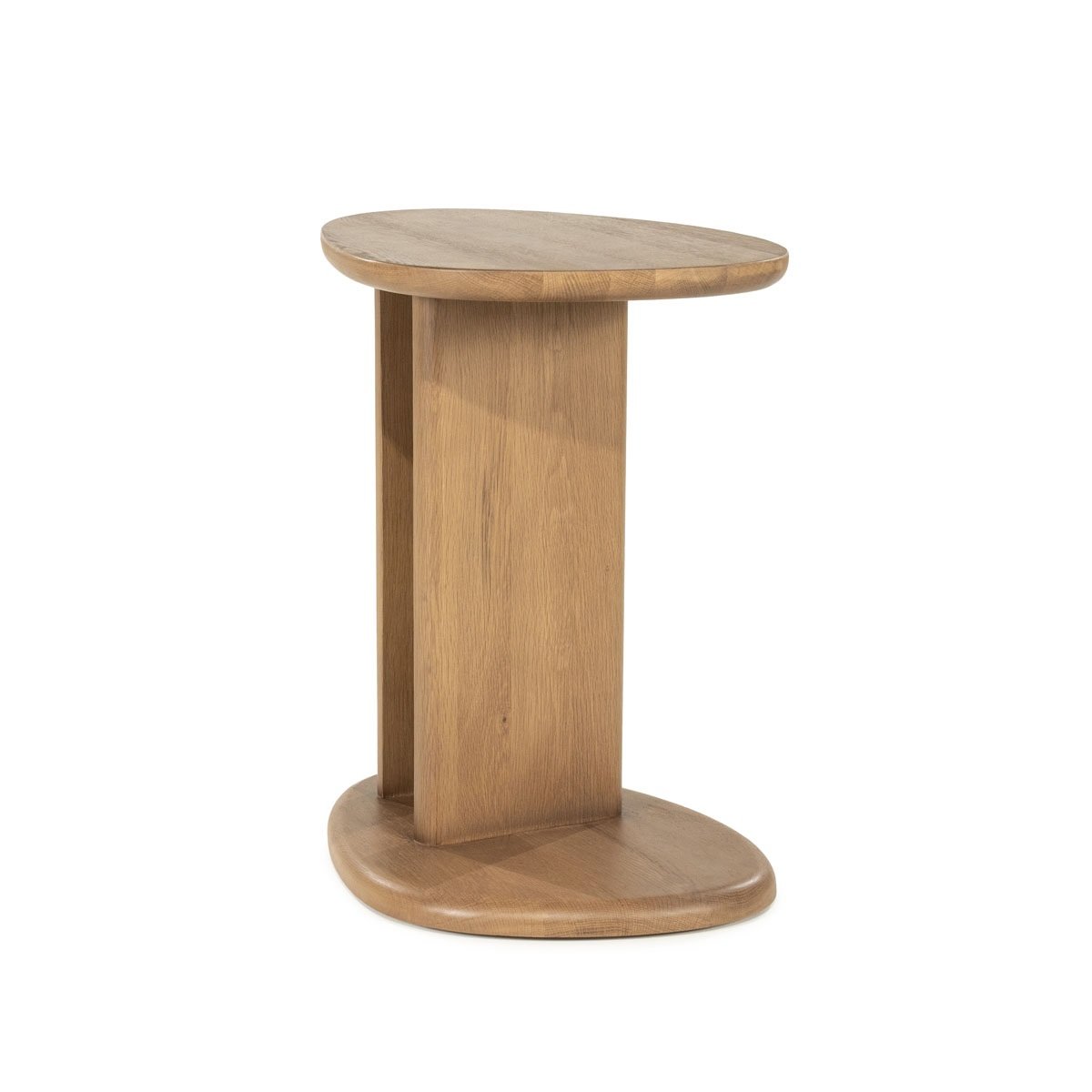Beistelltisch Lori H 55 cm Eiche Massivholz hellbraun