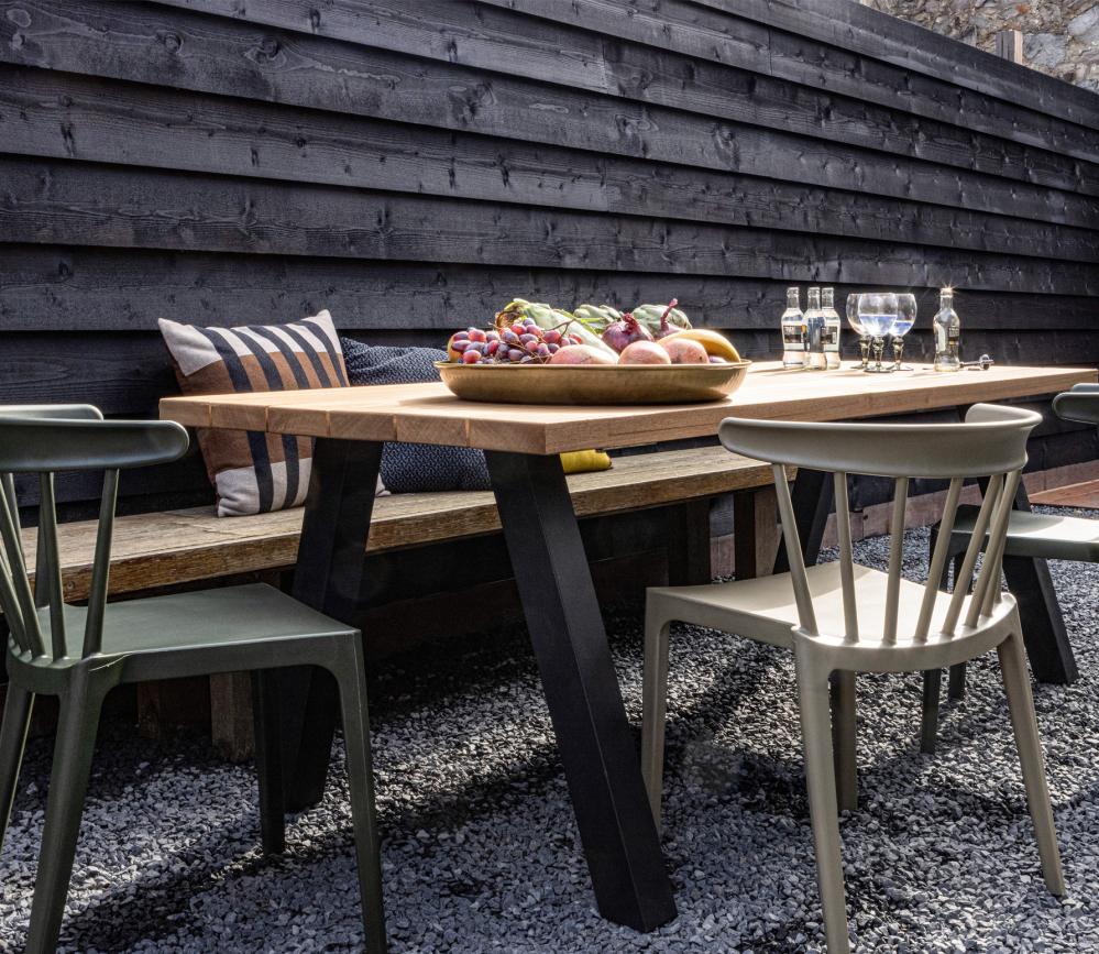 Gartentisch Tablo 210 x 81 cm Holztisch