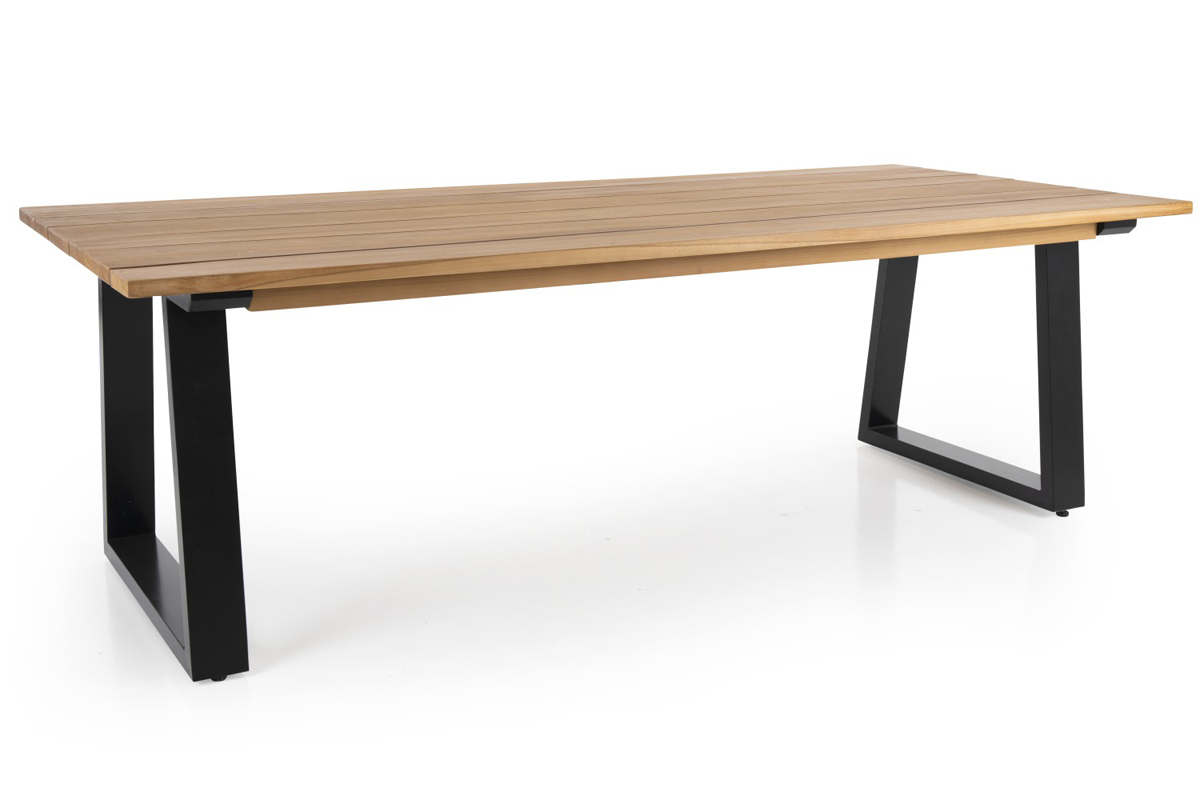 Gartentisch Teakholz 230 x 100 cm LAURION