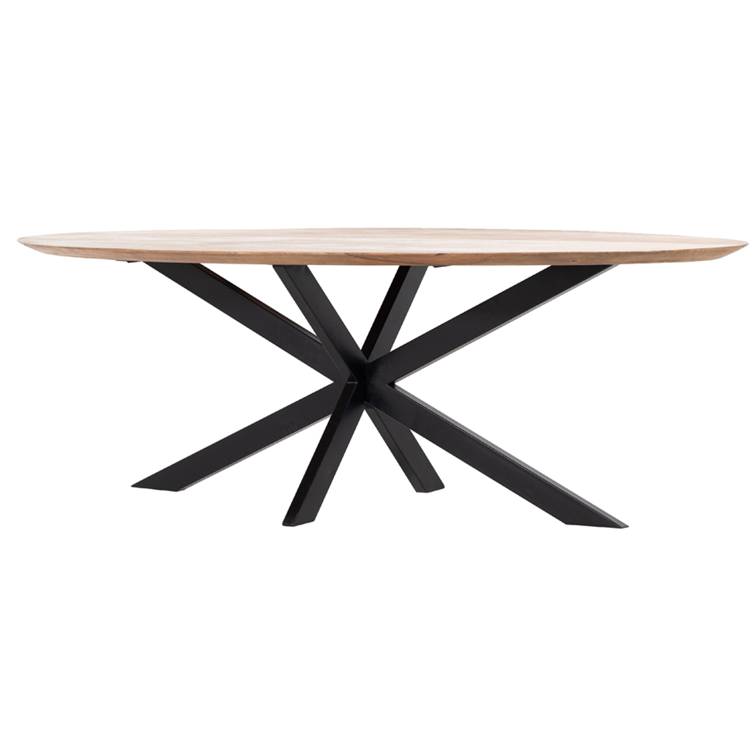 Esstisch BRILLIANT 160 x 90 cm oval Mangoholz