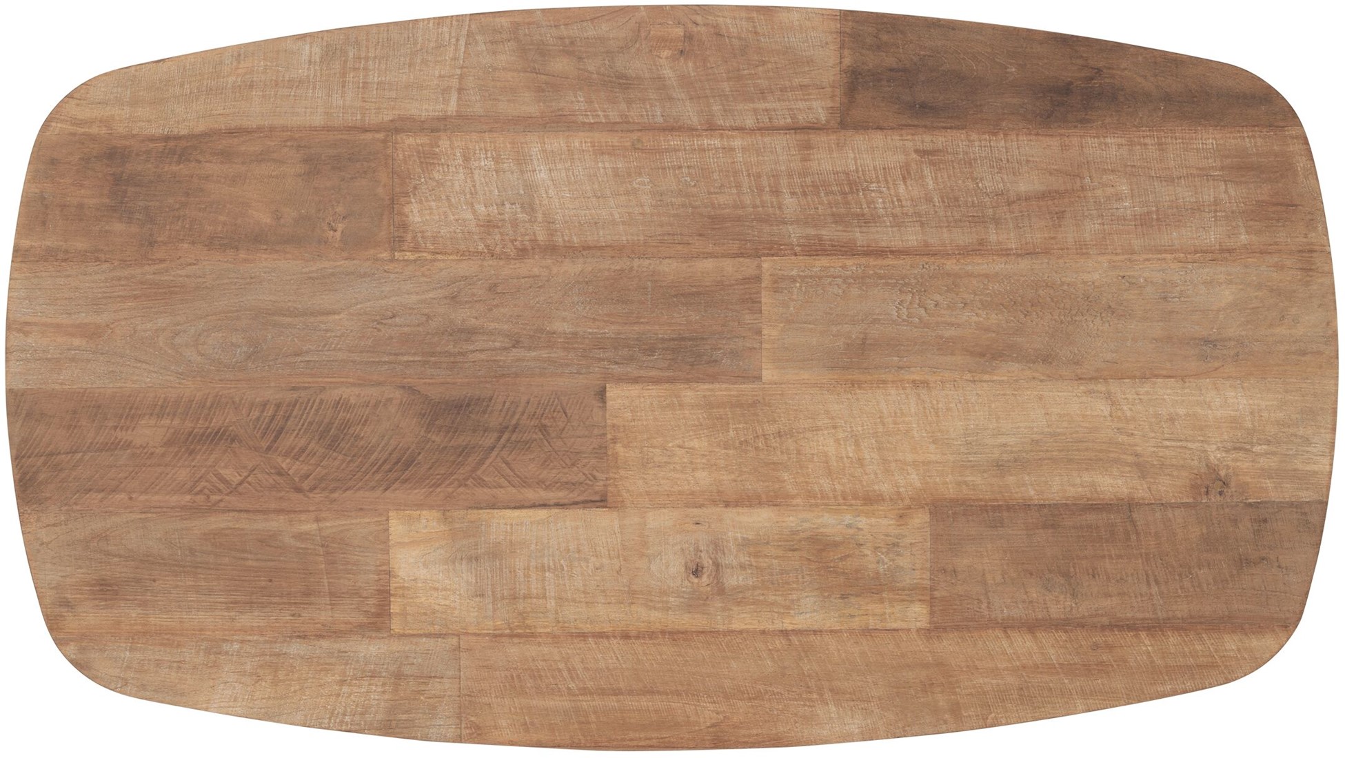 Bartisch Soho 160 x 90 cm recyceltes Teakholz 