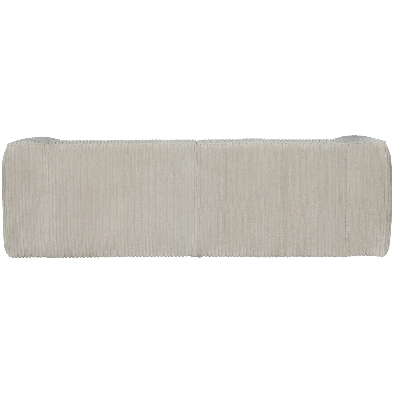 3,5 Sitzer Sofa Bean Ribcord natur