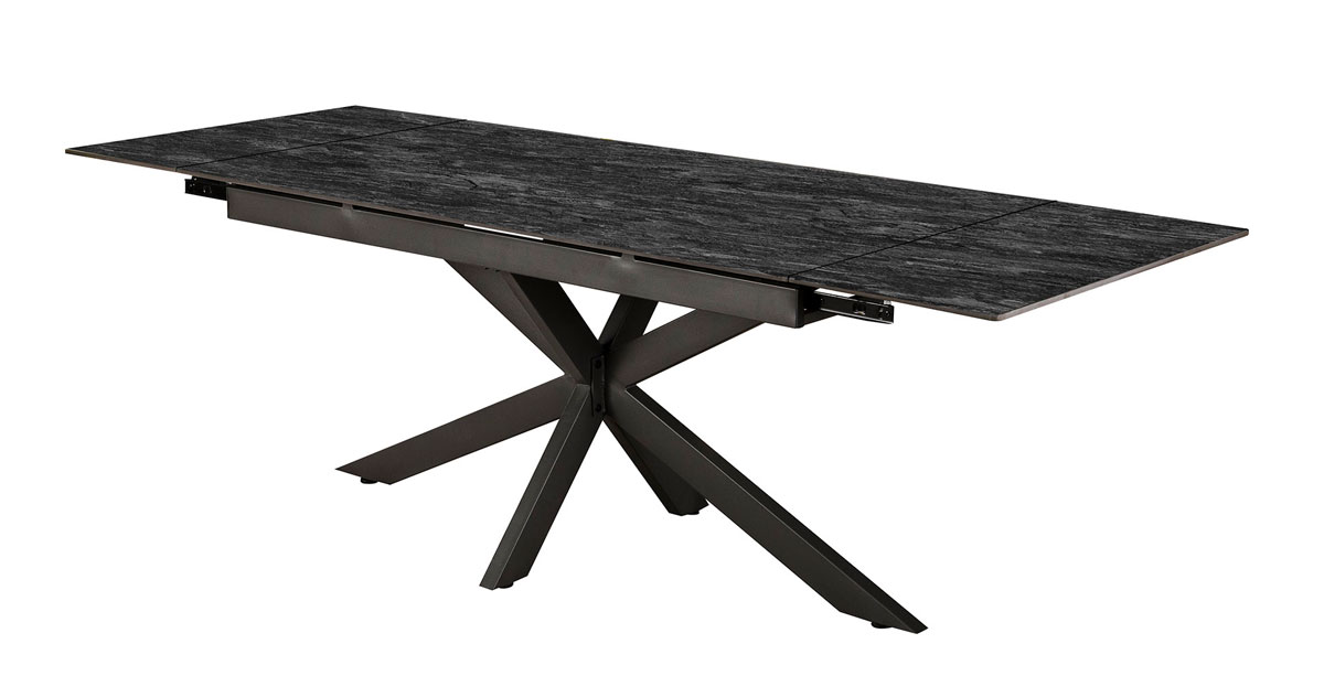 Esszimmertisch Keramik ausziehbar 160 - 240 x 90 cm