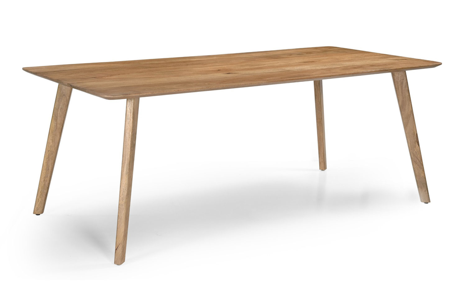 Esstisch SWEDE 200 x 90 cm Mangoholz hellbraun