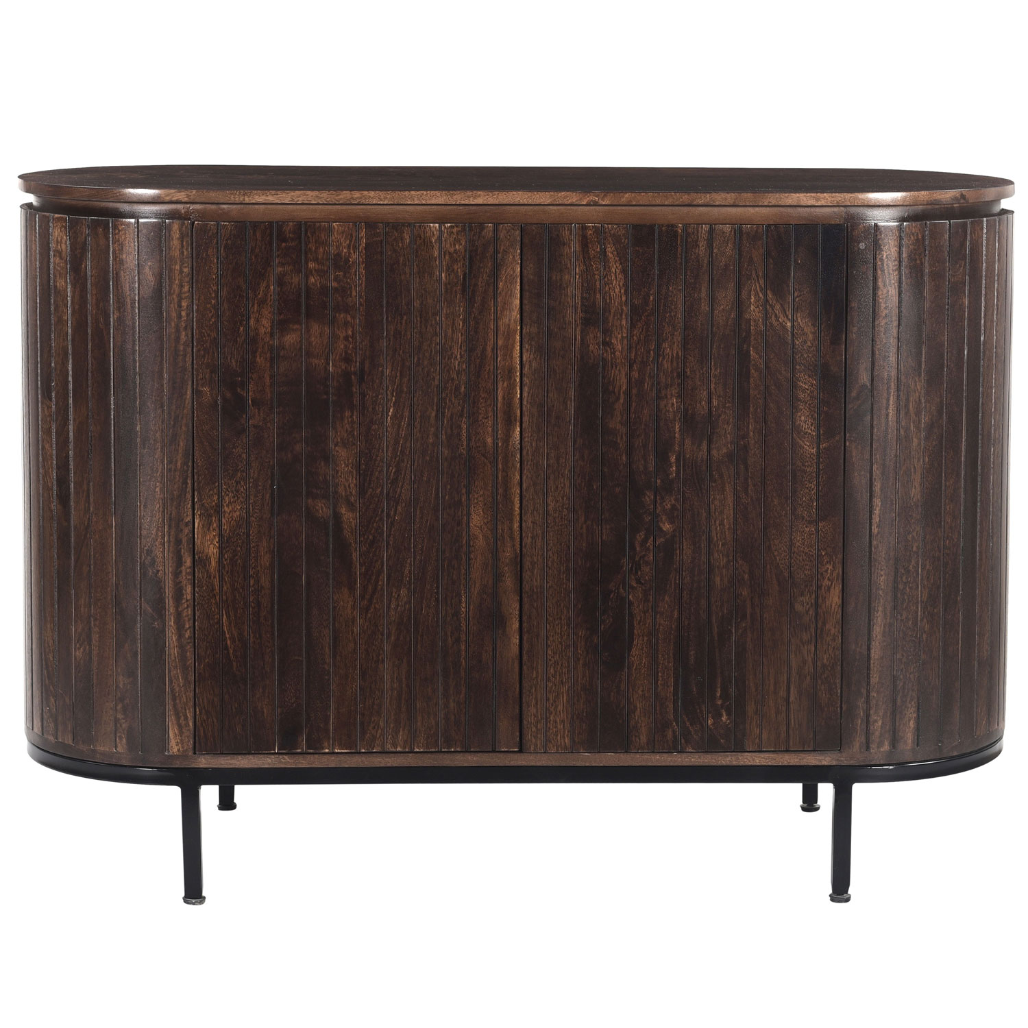 RETRO CHIC Sideboard Noor 115 cm Mango Holz braun