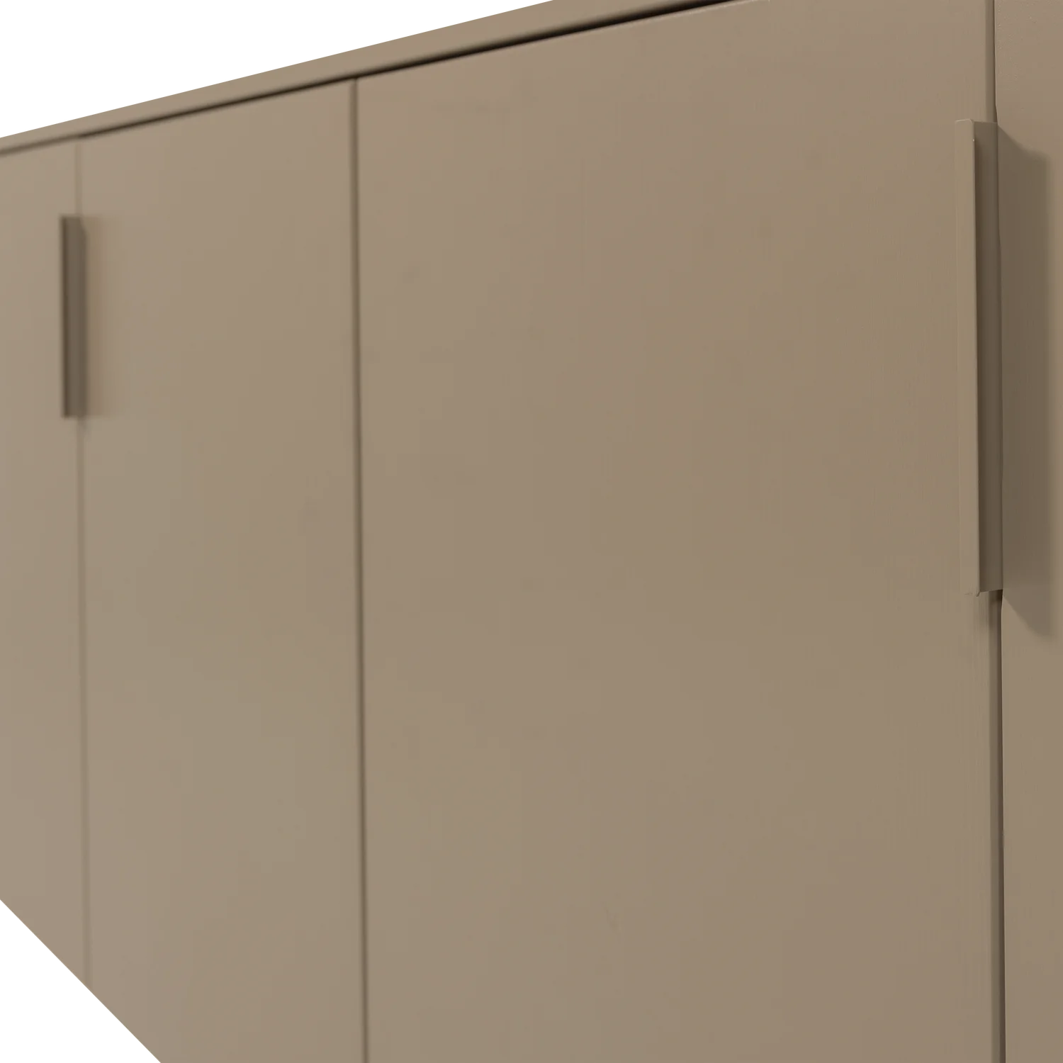 Sideboard GUNNAR 200 cm mit 4 Türen Kiefernholz schlammfarben Kommode