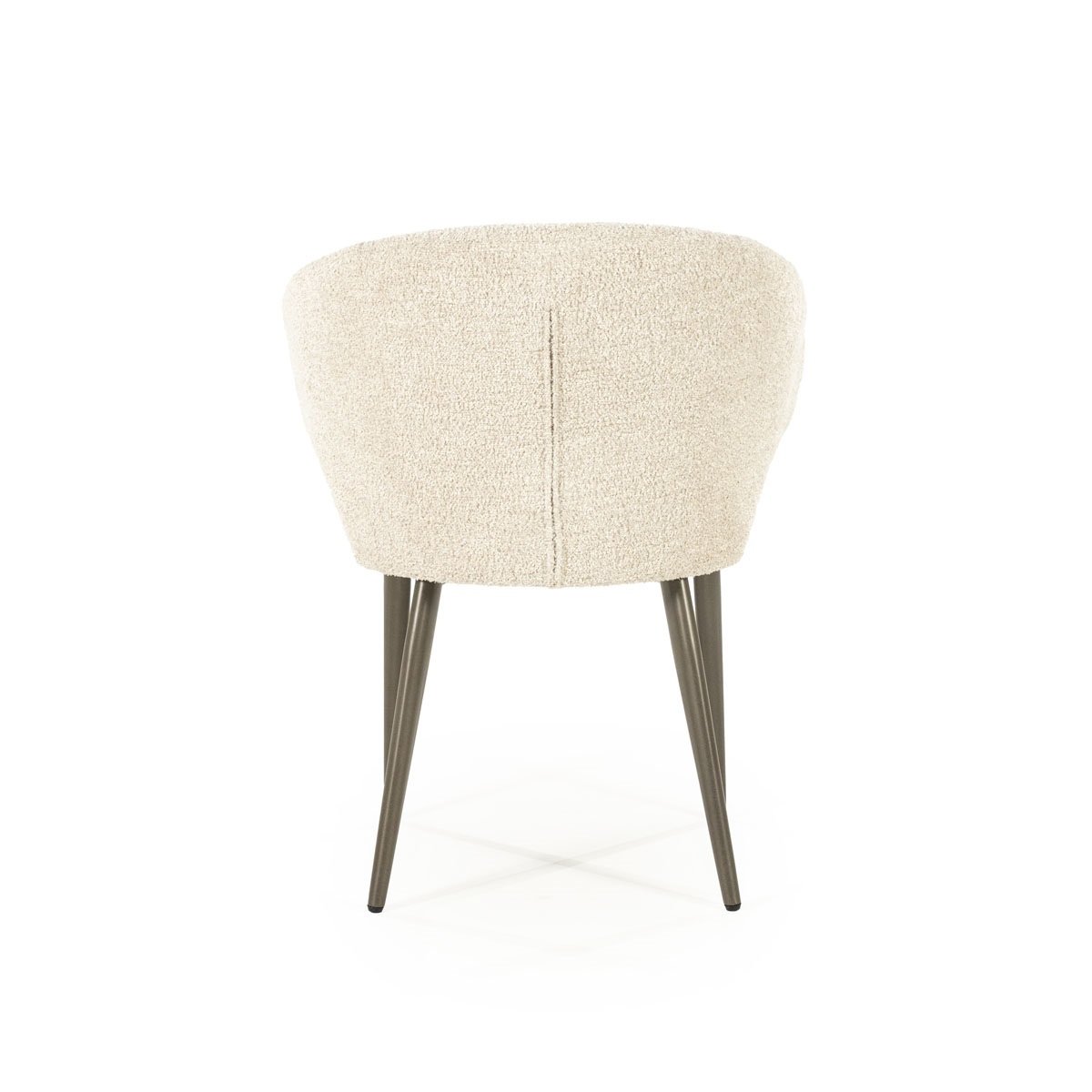 Esszimmerstuhl Mateo Vierfußstuhl Stoff beige