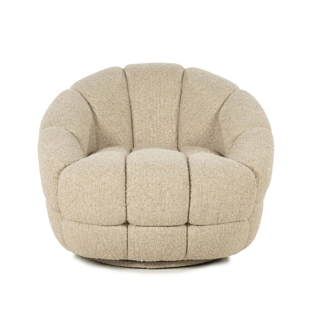Sessel Tina Stoff beige Drehsessel Relaxsessel Fernsehsessel