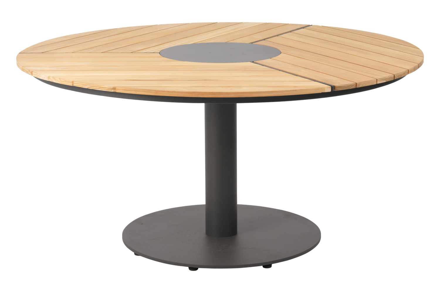 Gartentisch Peace Ø 150 cm rund Teakholz  