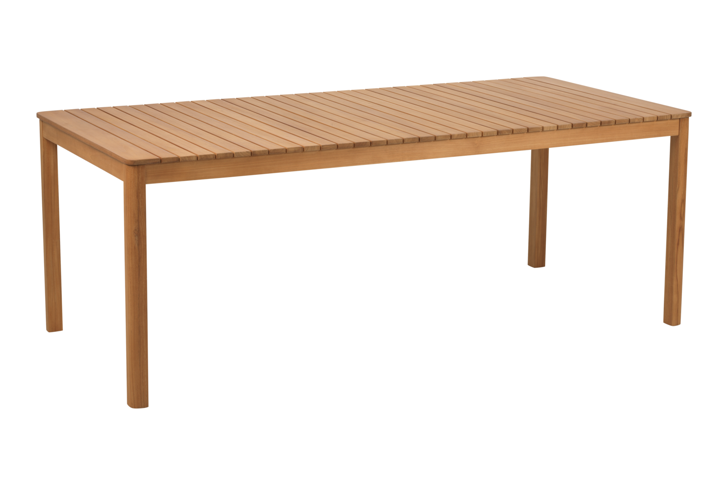 Gartentisch Joe 195 x 90 cm Teakholz natur