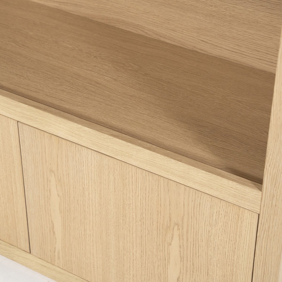 Schrank Regal Highboard Helsinki H 220 cm Eiche Brauntöne