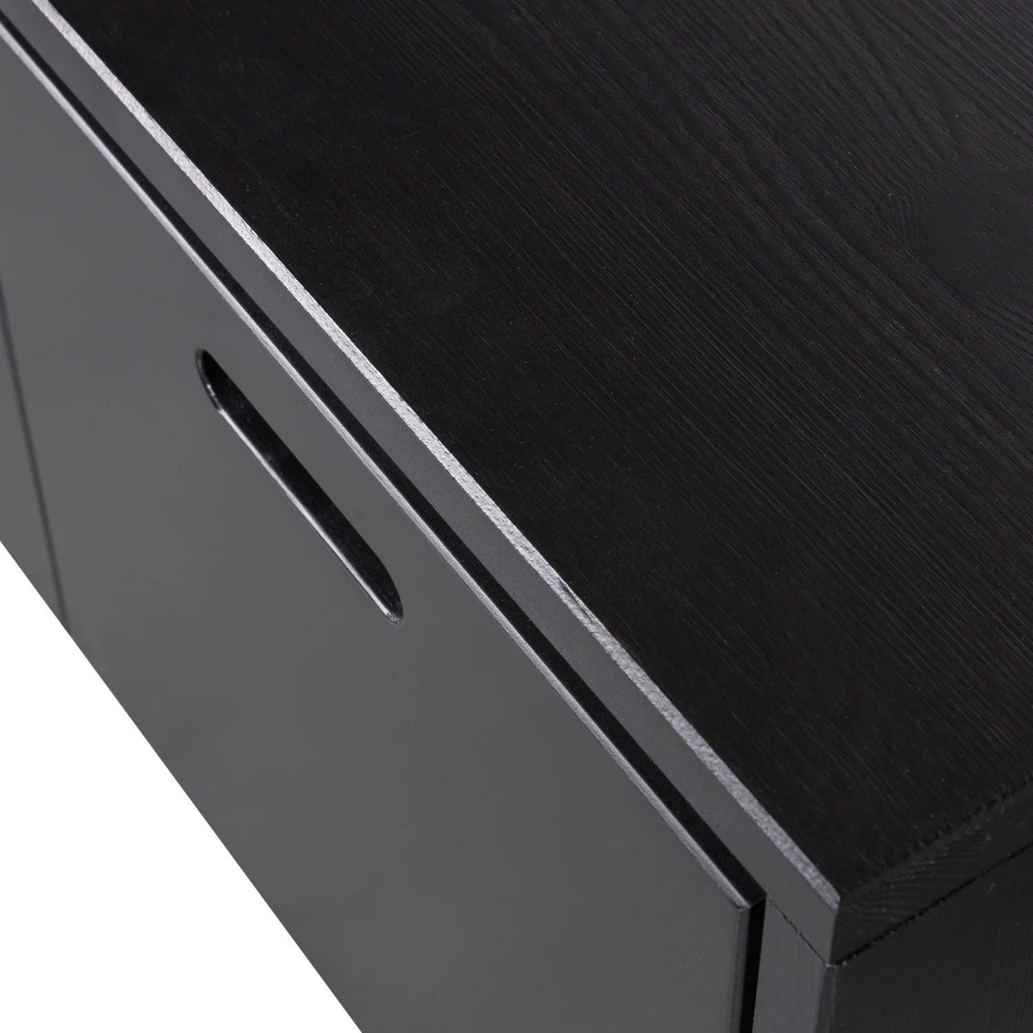 Sitzbank SILKE B 120 cm Bank Kiefernholz tiefschwarz