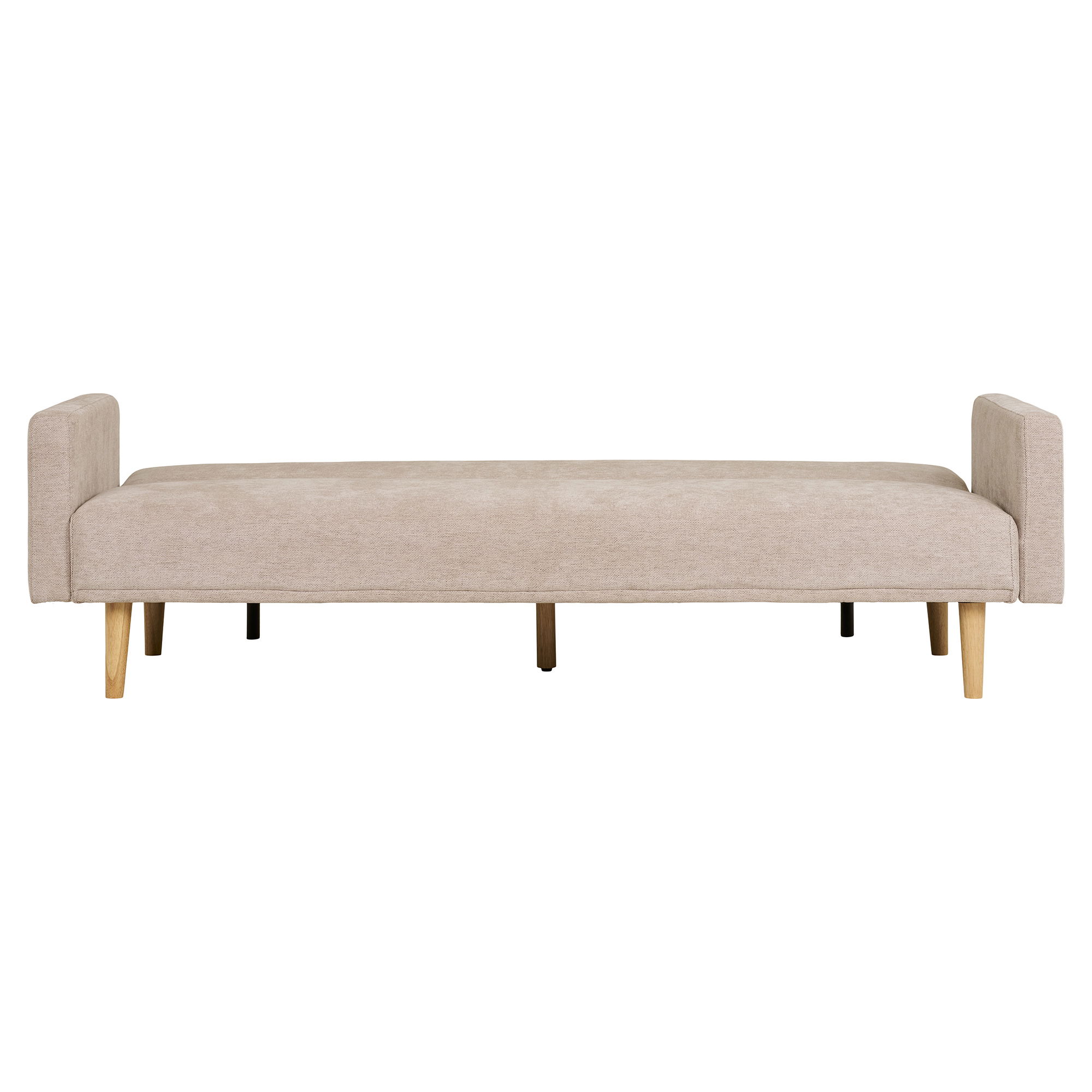 Schlafsofa Sofabett CARLOS 208 cm dunkelsand Couch Tagesbett