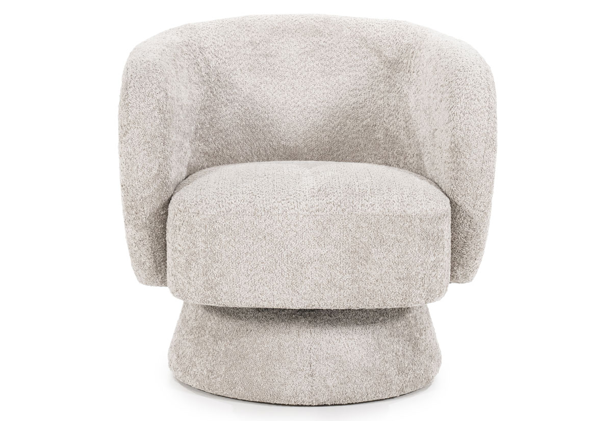 Sessel Balou taupe Clubsessel Fernsehsessel Drehsessel