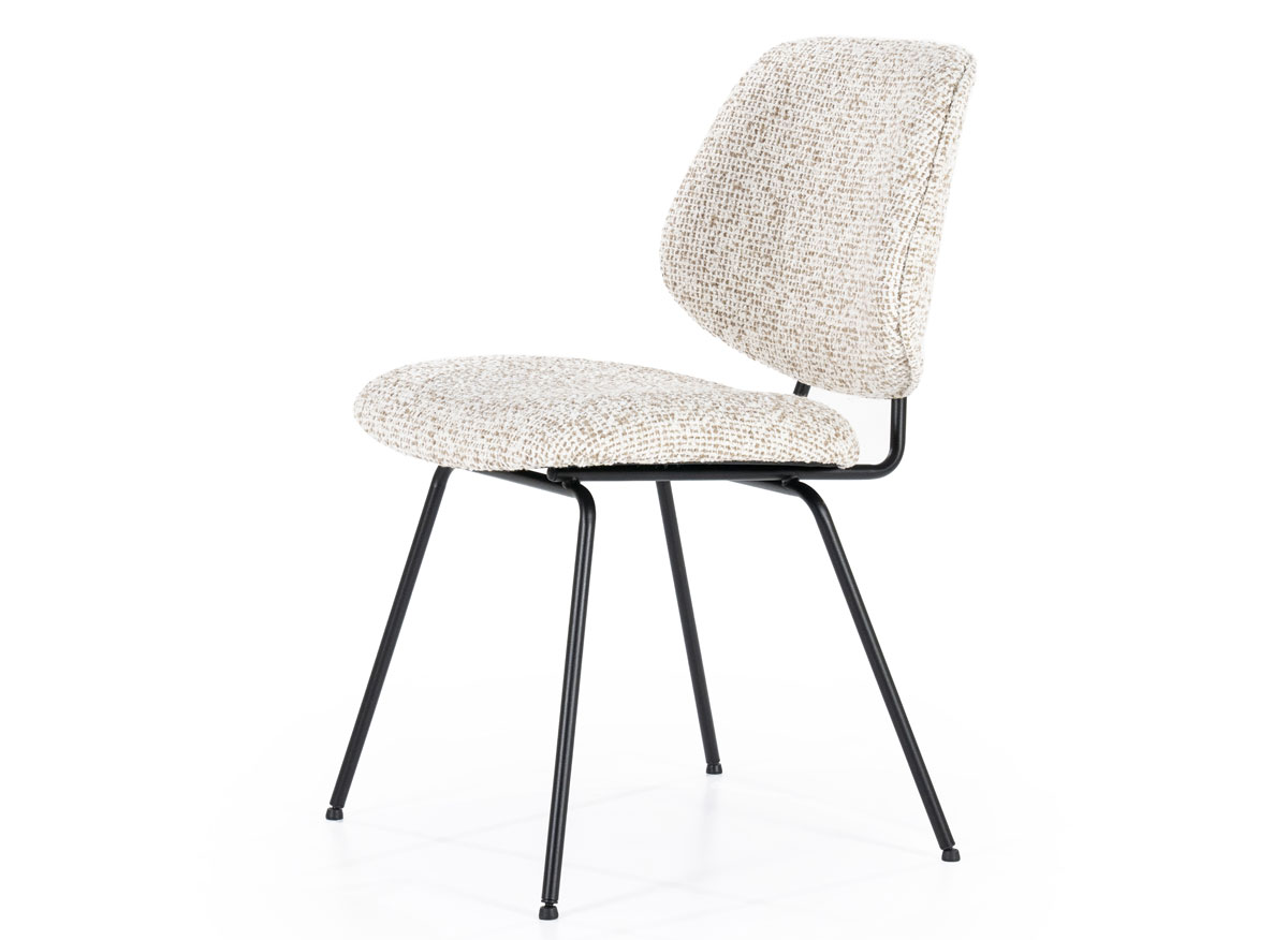 Esszimmerstuhl Jon beige Stoff Maywood