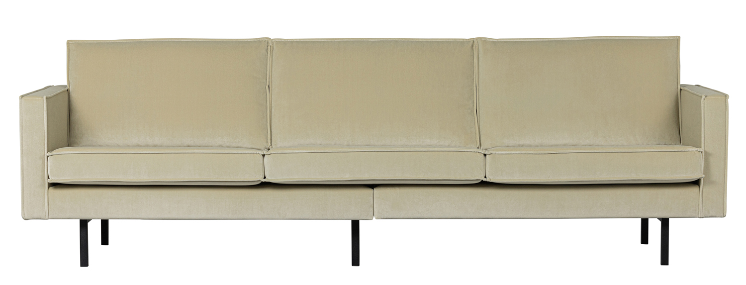 3 Sitzer Sofa Rodeo Samt pistazie
