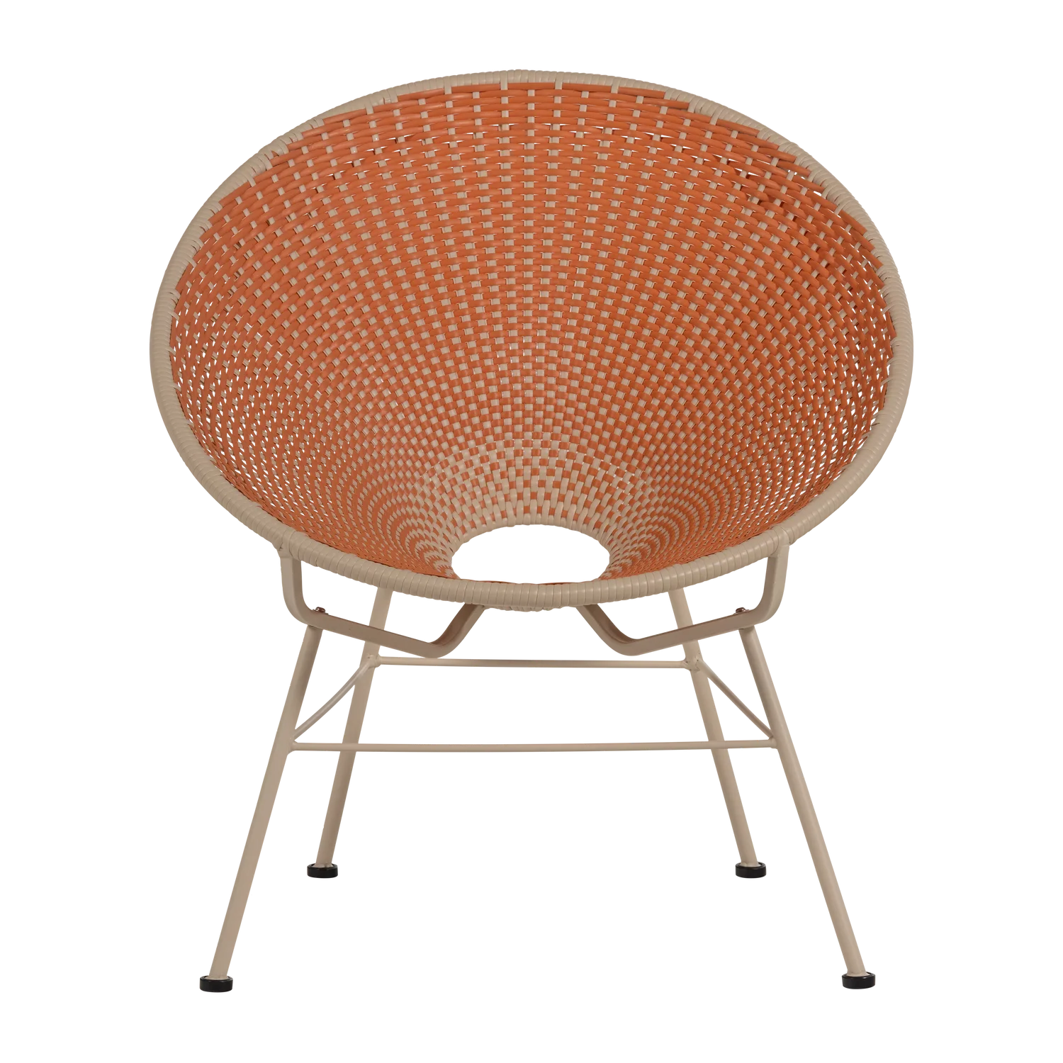 Outdoor Lounge Sessel KAZOUN orange Gartensessel