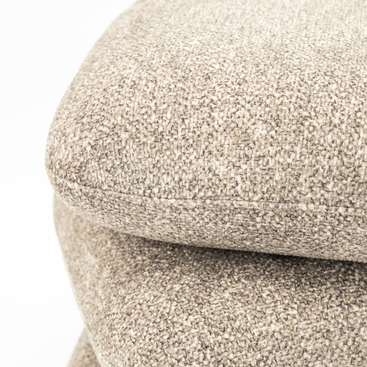 Pouf Pillowscape H 44,5 cm taupe Hocker Sitzhocker