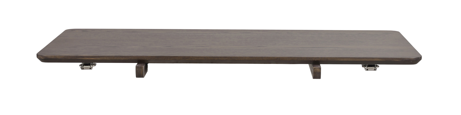 2´er Set Ansteckplatten für Esstisch LUMI 180 x 90 cm Eiche braun